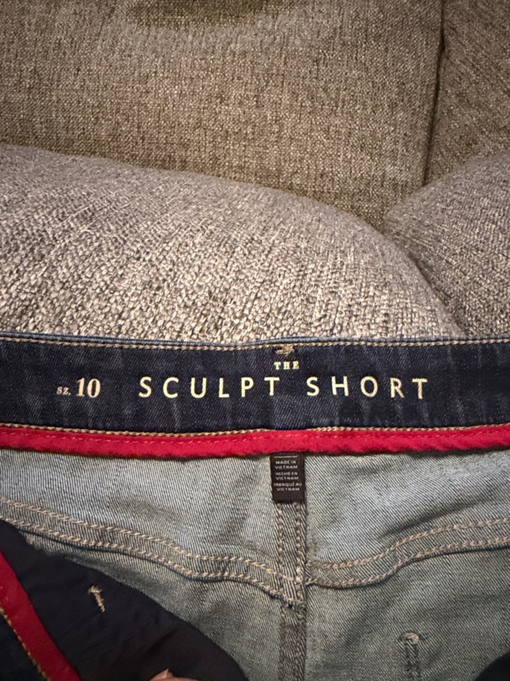 White House Black Market Dark Indigo Denim Shorts - Picture 2 of 3